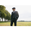 Costume homme | costume 3 pièces | bleu marine à rayures | Thomas Shelby | Peaky Blinders