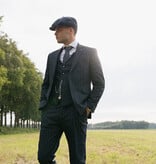 Cavani Suit for men | 3-piece suit | navy blue striped | Thomas Shelby | Peaky Blinders