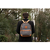 Digbeth - Tweed Rucksack grau/Cognac