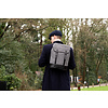 Danny - Tweed Rucksack Grau/Schwarz