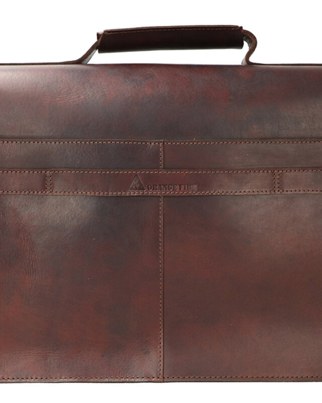 Orange Fire Doctor's bag | Brown | Leather bag | Harness leather | Vintage