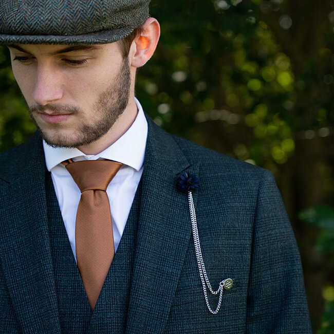 Cavani Traje para hombre | Traje de 3 piezas | Verde | Thomas Shelby | Peaky Blinders