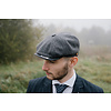 Heren Flatcap | Engelse cap | Grijs Gestreept | Vintage | 1920 | Mayser