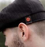 Mayser Heren Flatcap | Engelse cap | Bruin Gestreept | Vintage | 1920 | Mayser