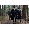 Langer Wollmantel | Marineblau | Herren | 1920er Jahre Stil | Peaky Blinders