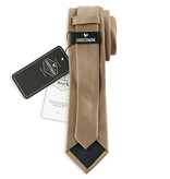 Sir Redman Cravate classique | Taupe | Cravate élégante pour homme