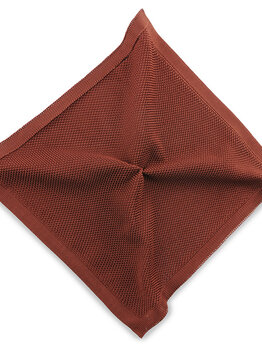 Sir Redman Knitted Pochette rust brown