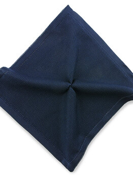 Sir Redman Pochette tricotée Bleu foncé