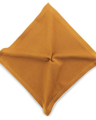 Sir Redman Gestrickte Pochette Cognac