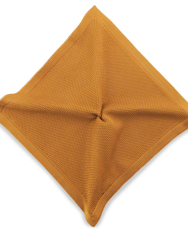 Sir Redman Luxus Pochette | Cognac | Gestrickt | für Männer