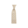 Geweven Stropdas | beige/taupe | Elegante stropdas voor mannen