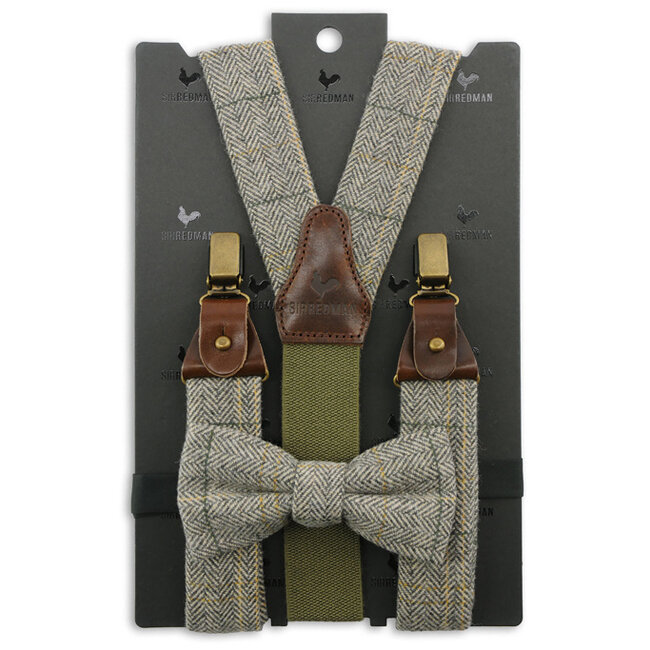 Sir Redman Hosenträger für Männer - Sir Redman Combi Pack Cristian Tweed