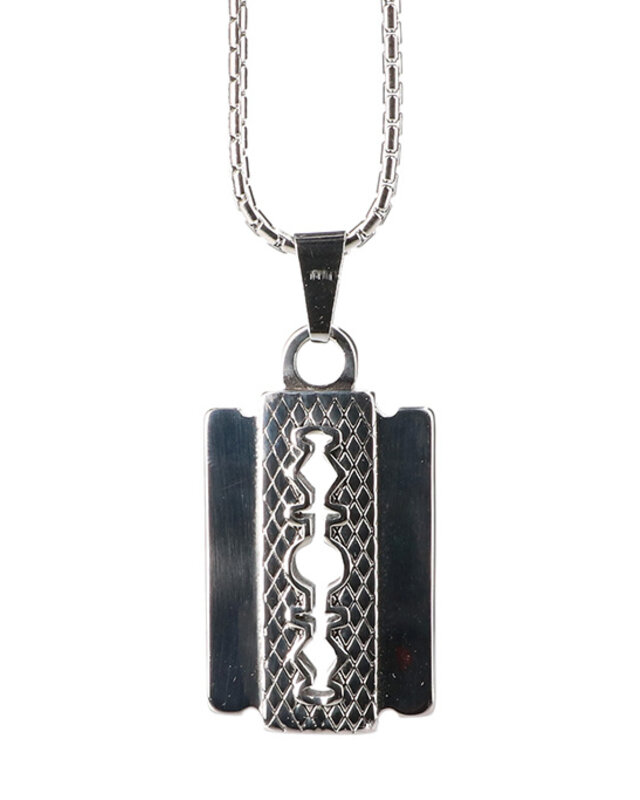 Razor chain | Silver coloured | Sturdy stainless steel chain | Peaky Blinders