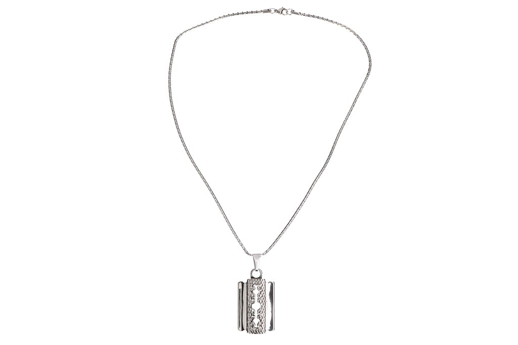 Razor chain | Silver coloured | Sturdy stainless steel chain | Peaky Blinders