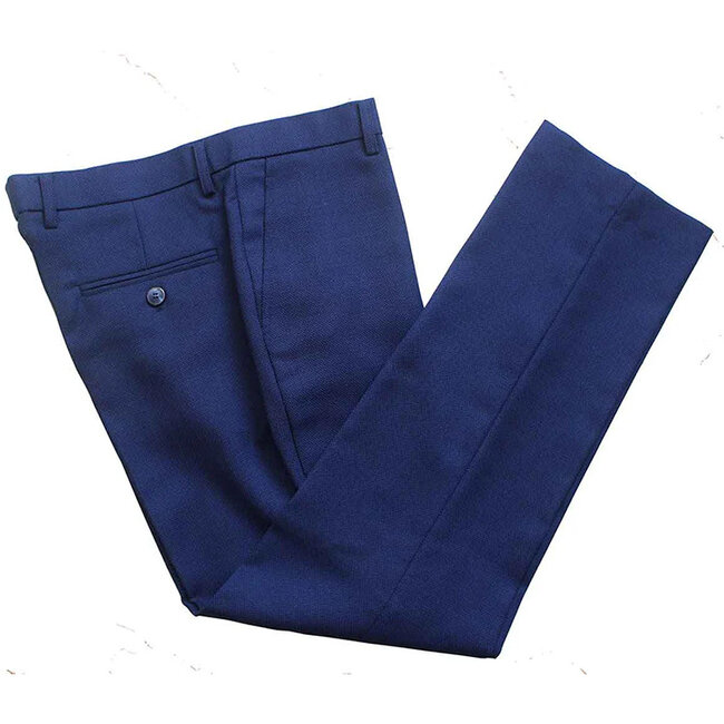 Maatpak voor heren | 3-delig pak | Donkerblauw | Kamgaren wol | Zomercollectie