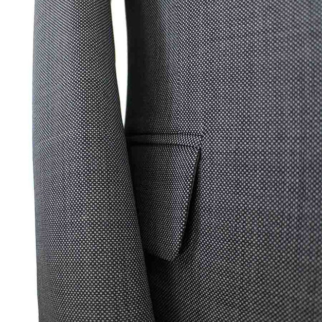 Costume sur mesure pour homme | Costume 3 pièces | Gris | Laine peignée | Léger et respirant