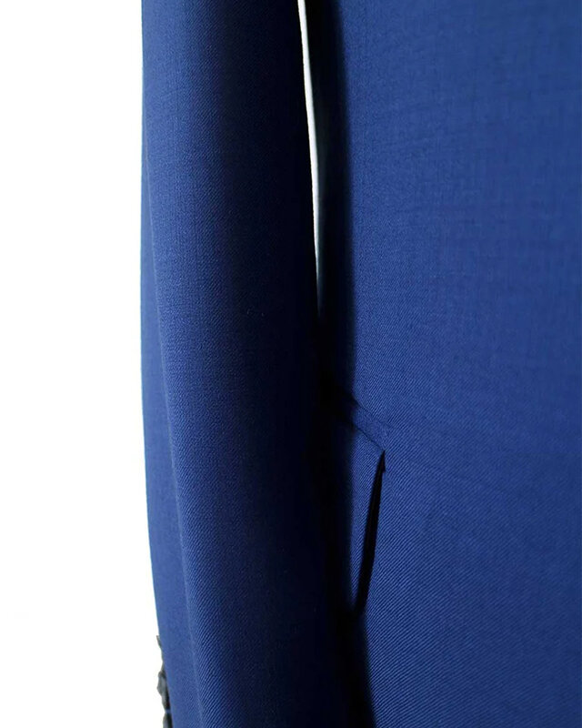 Men's tailored suit | 3-piece suit | Classic Navy | worsted wool | Lightweight & breathable