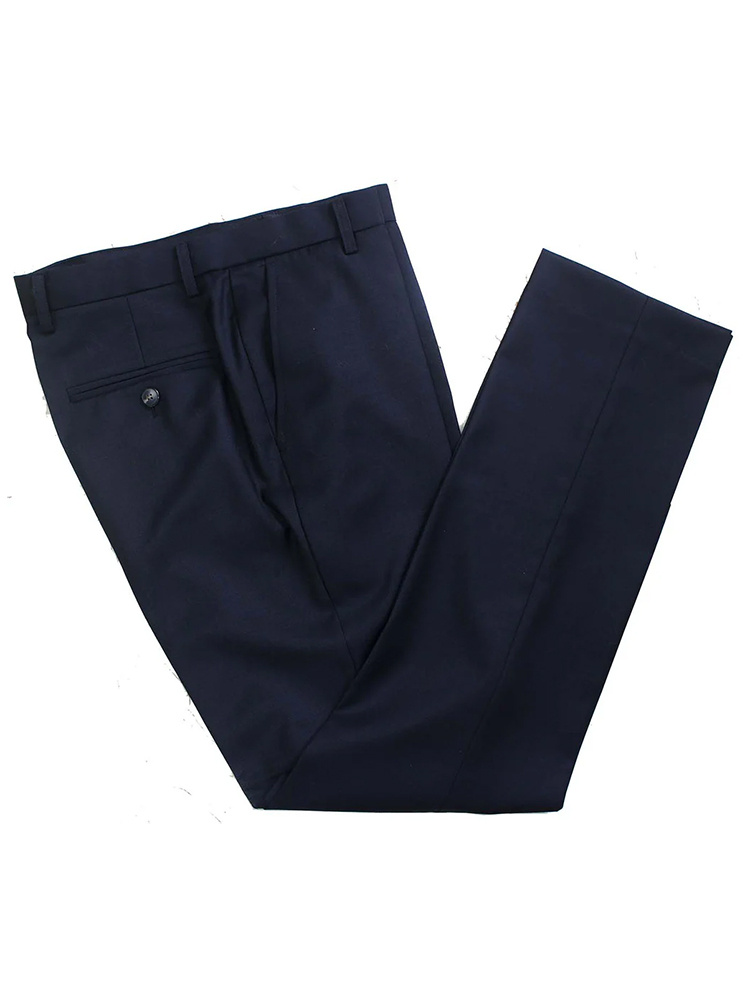 Men's tailored suit | 3-piece suit | Classic Black | worsted wool | Lightweight & breathable