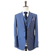 Costume sur mesure pour homme | Costume 3 pièces | Bleu Clair | Laine peignée | Léger et respirant