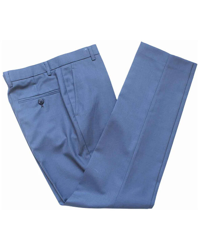 Costume sur mesure pour homme | Costume 3 pièces | Bleu Clair | Laine peignée | Léger et respirant