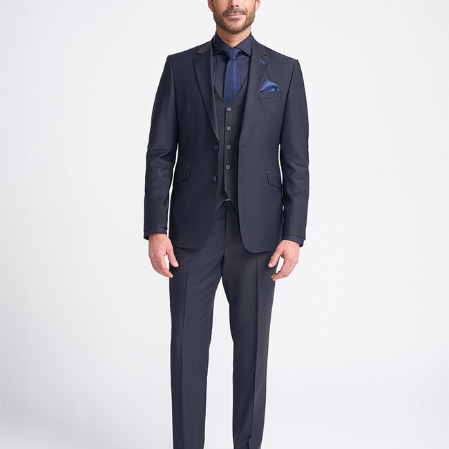 Cavani Mayfair Midnight | Traje para hombre | Traje de 3 piezas | Azul medianoche | Thomas Shelby