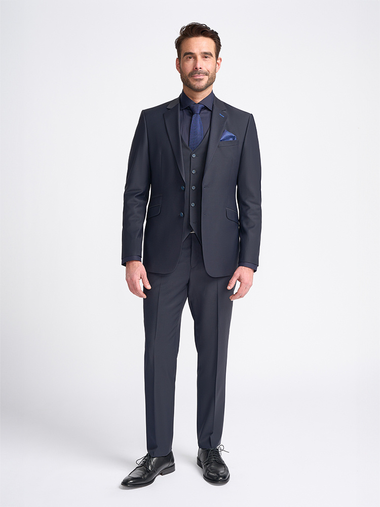 Cavani Mayfair Midnight | Herren Anzug | 3-teilig | Mitternachtsblau | Thomas Shelby