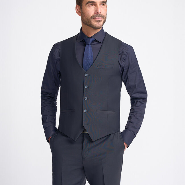 Cavani Mayfair Midnight | Traje para hombre | Traje de 3 piezas | Azul medianoche | Thomas Shelby