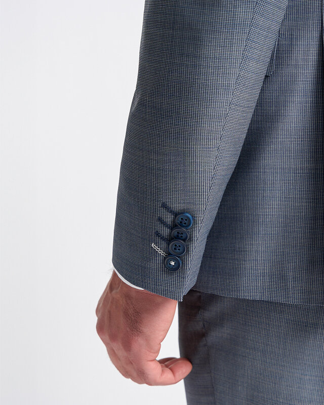 Cavani Mayfair PT | Heren pak | 3-delig | Grijs/Blauw | Thomas Shelby