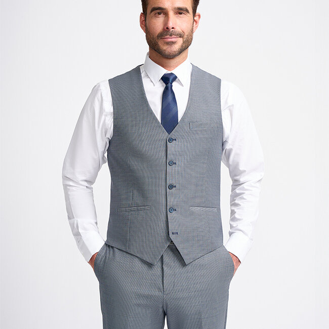 Cavani Mayfair PT | Heren pak | 3-delig | Grijs/Blauw | Thomas Shelby