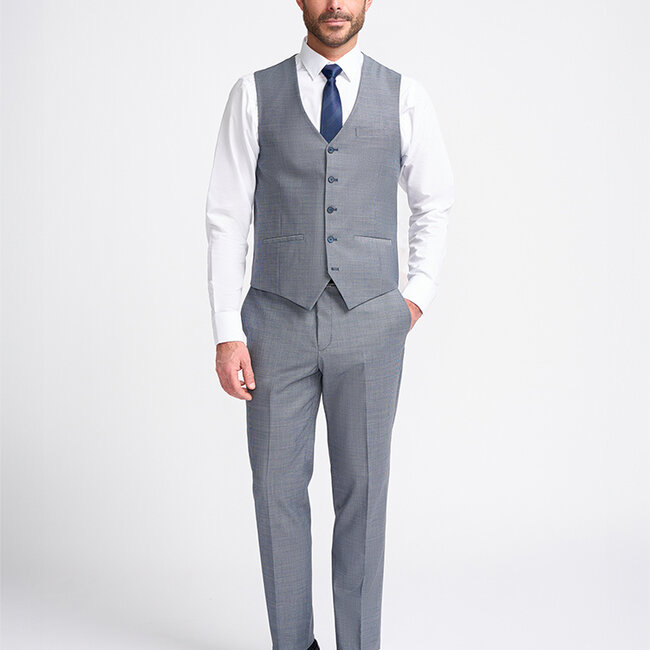 Cavani Mayfair PT | Heren pak | 3-delig | Grijs/Blauw | Thomas Shelby