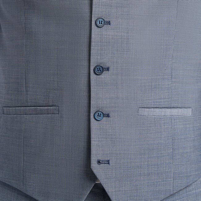 Cavani Mayfair PT | Heren pak | 3-delig | Grijs/Blauw | Thomas Shelby