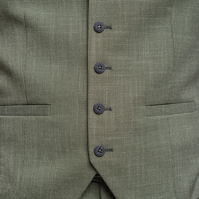 Cavani Limehouse Sage | Costume homme | costume 3 pièces | Salie verte | Aberama Gold