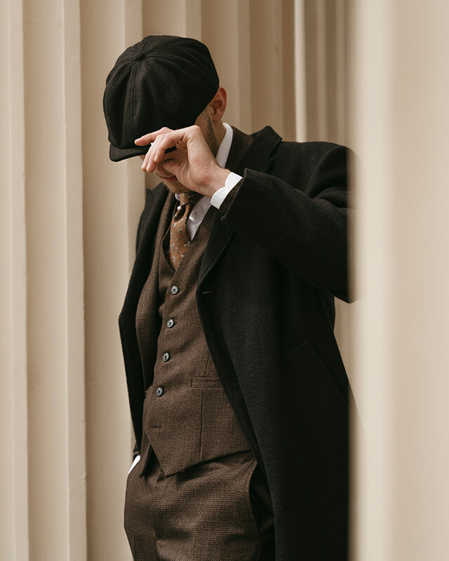 Cavani Caridi Brown | costume 3 pièces | Marron | Thomas Shelby | Peaky Blinders