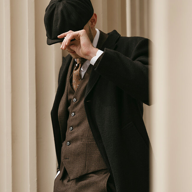 Cavani Graves Brown | costume 3 pièces | Marron | Thomas Shelby | Peaky Blinders