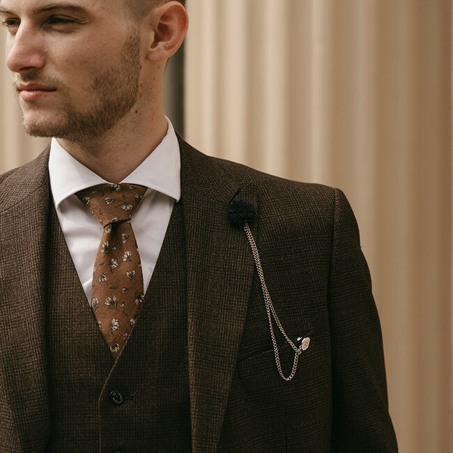 Cavani Graves Brown | 3-piece suit | Brown | Thomas Shelby | Peaky Blinders