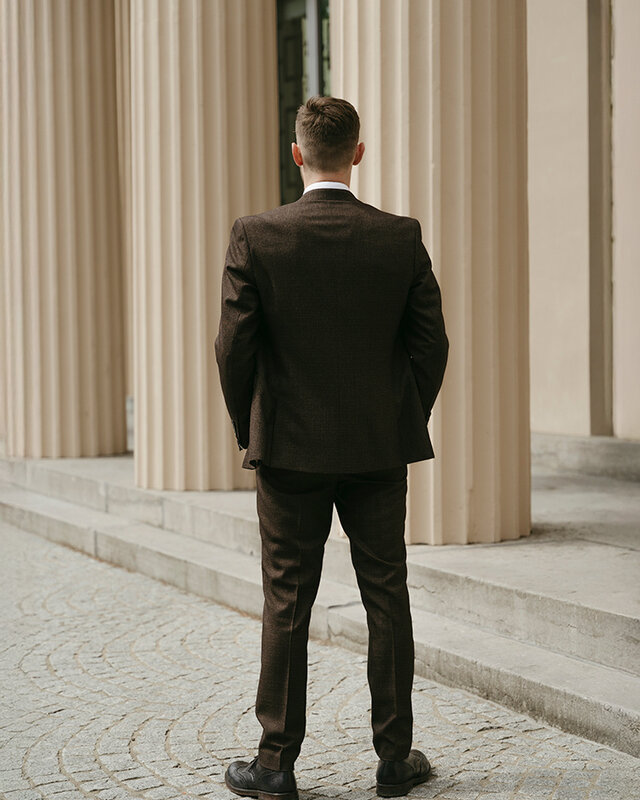 Cavani Caridi Brown | 3-piece suit | Brown | Thomas Shelby | Peaky Blinders