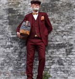 Costume sur mesure pour homme | costume 3 pièces | barleycorn rouge | Scudboat | Peaky Blinders