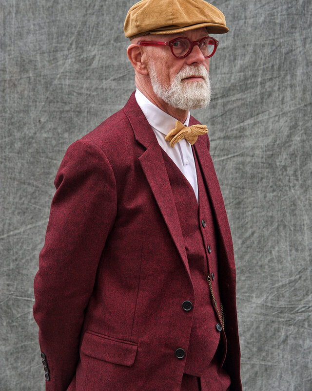 Men's tailored suit | 3-piece suit | red barleycorn | Scudboat | Peaky Blinders