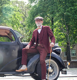 Costume sur mesure pour homme | costume 3 pièces | barleycorn rouge | Scudboat | Peaky Blinders