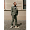Limehouse Sage | Suit for men | 3-piece suit | Sage green | Aberama Gold