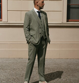 Cavani Limehouse Sage | Traje para hombre | Traje de 3 piezas | Salvia verde | Aberama Gold