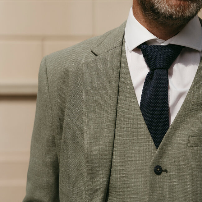 Cavani Limehouse Sage | Traje para hombre | Traje de 3 piezas | Salvia verde | Aberama Gold