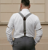 Cavani Mayfair PT | Costume homme | costume 3 pièces | Gris/Bleu | Thomas Shelby