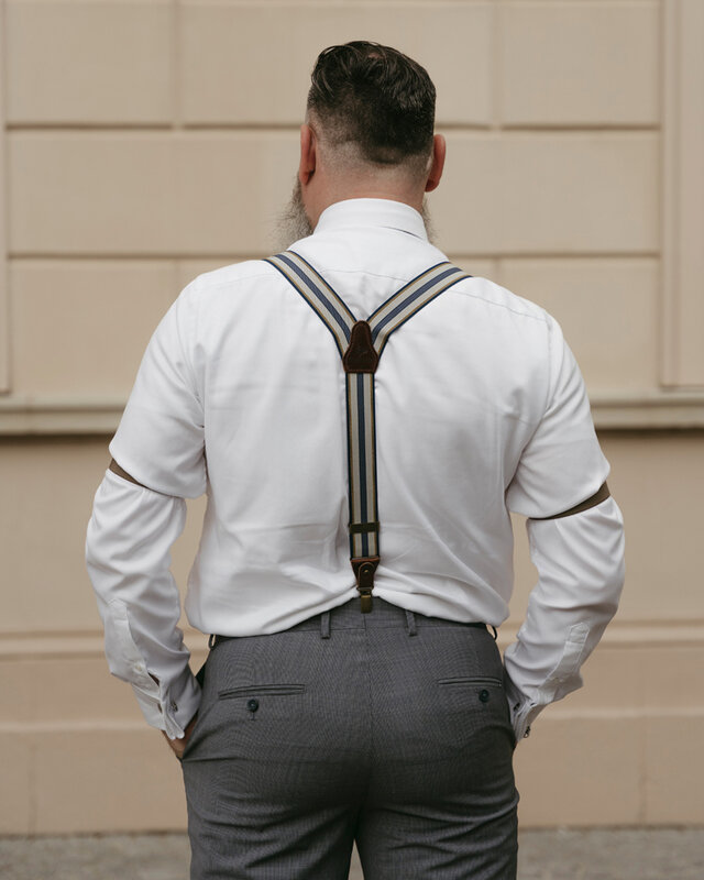 Cavani Mayfair PT | Costume homme | costume 3 pièces | Gris/Bleu | Thomas Shelby