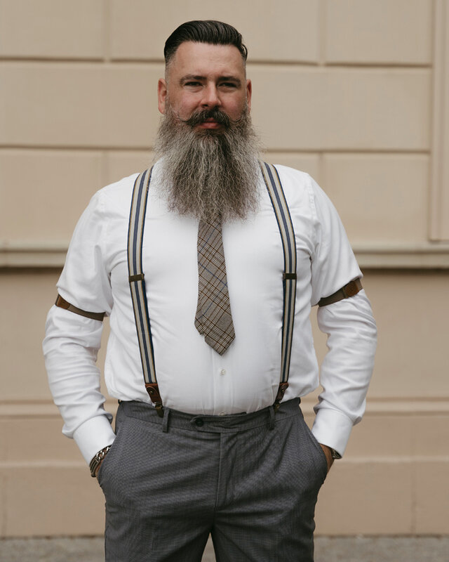 Cavani Mayfair PT | Costume homme | costume 3 pièces | Gris/Bleu | Thomas Shelby