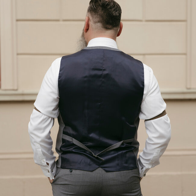 Cavani Mayfair PT | Herren Anzug | 3-teilig | Grau/Blau | Thomas Shelby