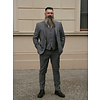 Mayfair PT | Heren pak | 3-delig | Grijs/Blauw | Thomas Shelby