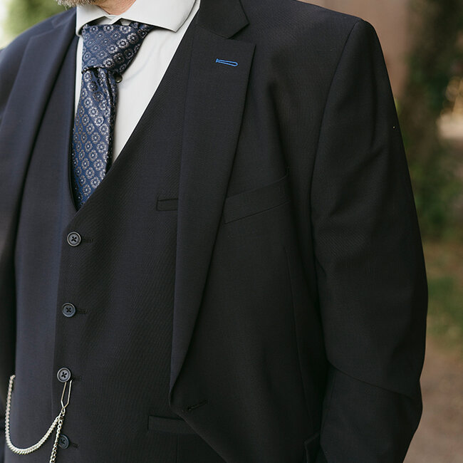 Cavani Mayfair Midnight | Costume homme | costume 3 pièces | Bleu nuit | Thomas Shelby
