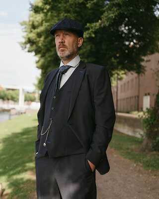 Cavani Mayfair Midnight | Costume homme | costume 3 pièces | Bleu nuit | Thomas Shelby