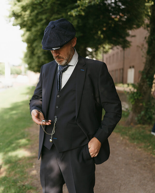 Cavani Mayfair Midnight | Herren Anzug | 3-teilig | Mitternachtsblau | Thomas Shelby